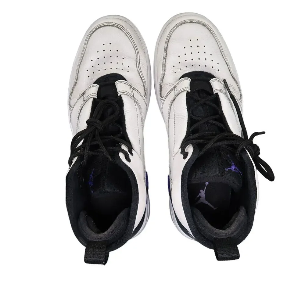 Jordan Sneaker Mens 8 Fadeaway Basketball Shoes Athletic Lifestyle White Concord